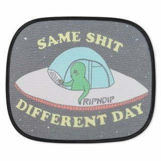 Ripndip Online Shop | Same Shit Different Day Window Shade (Black)