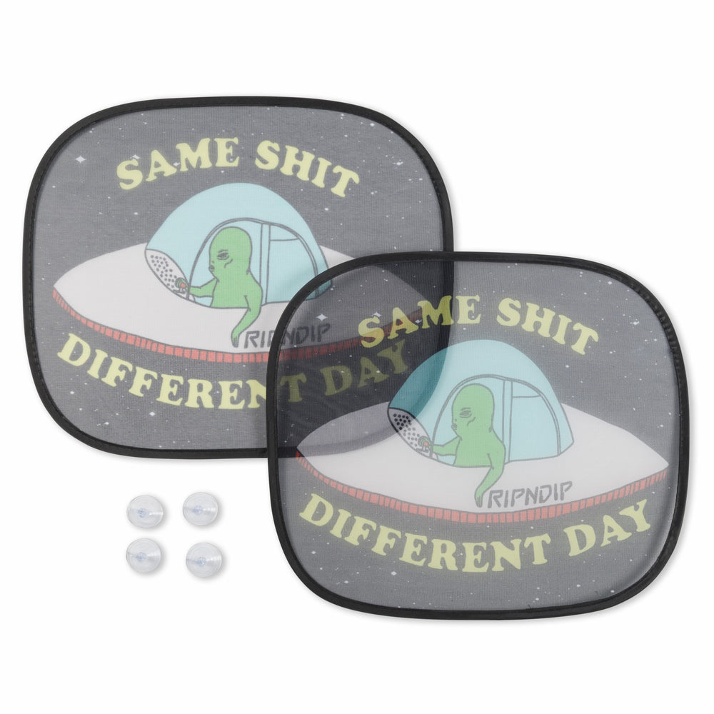 Ripndip Online Shop | Same Shit Different Day Window Shade (Black)