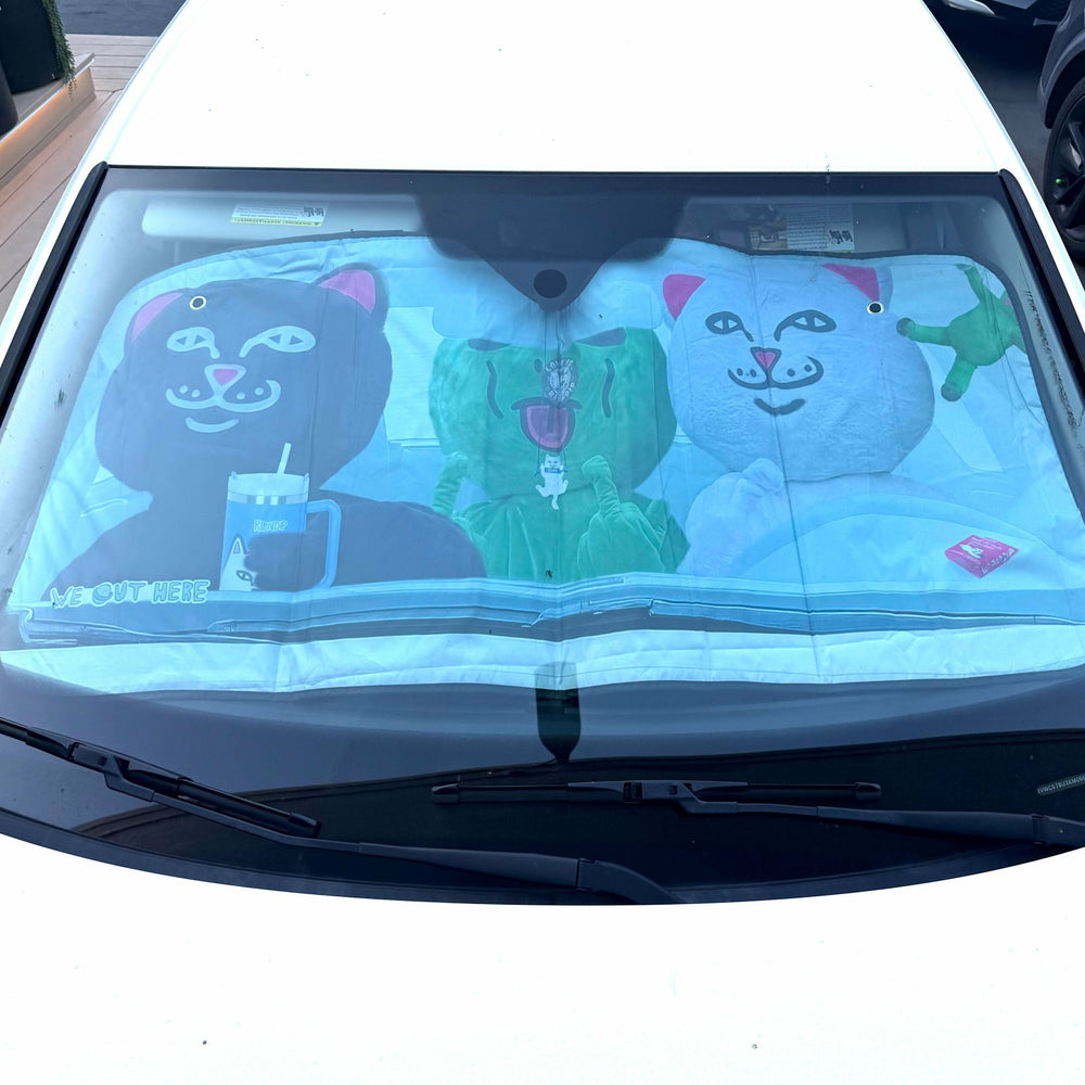 Ripndip New | Real Photo Car Shade (Multi)