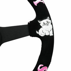 Ripndip For Sale | Ripndip x NRG Stop Being A Pussy Steering Wheel (Black / Pink)