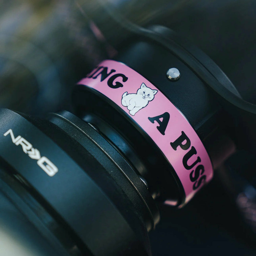 Ripndip Online | Ripndip x NRG Stop Being A Pussy Quick Release (Black / Pink)