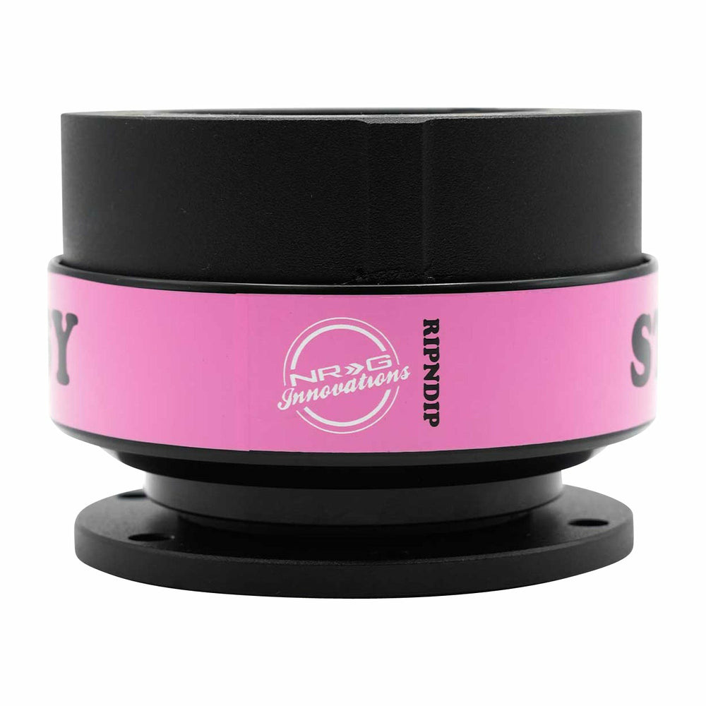 Ripndip Online | Ripndip x NRG Stop Being A Pussy Quick Release (Black / Pink)