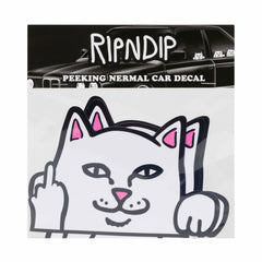 Ripndip For Sale | Peeking Nermal Car Sticker Pack (White)