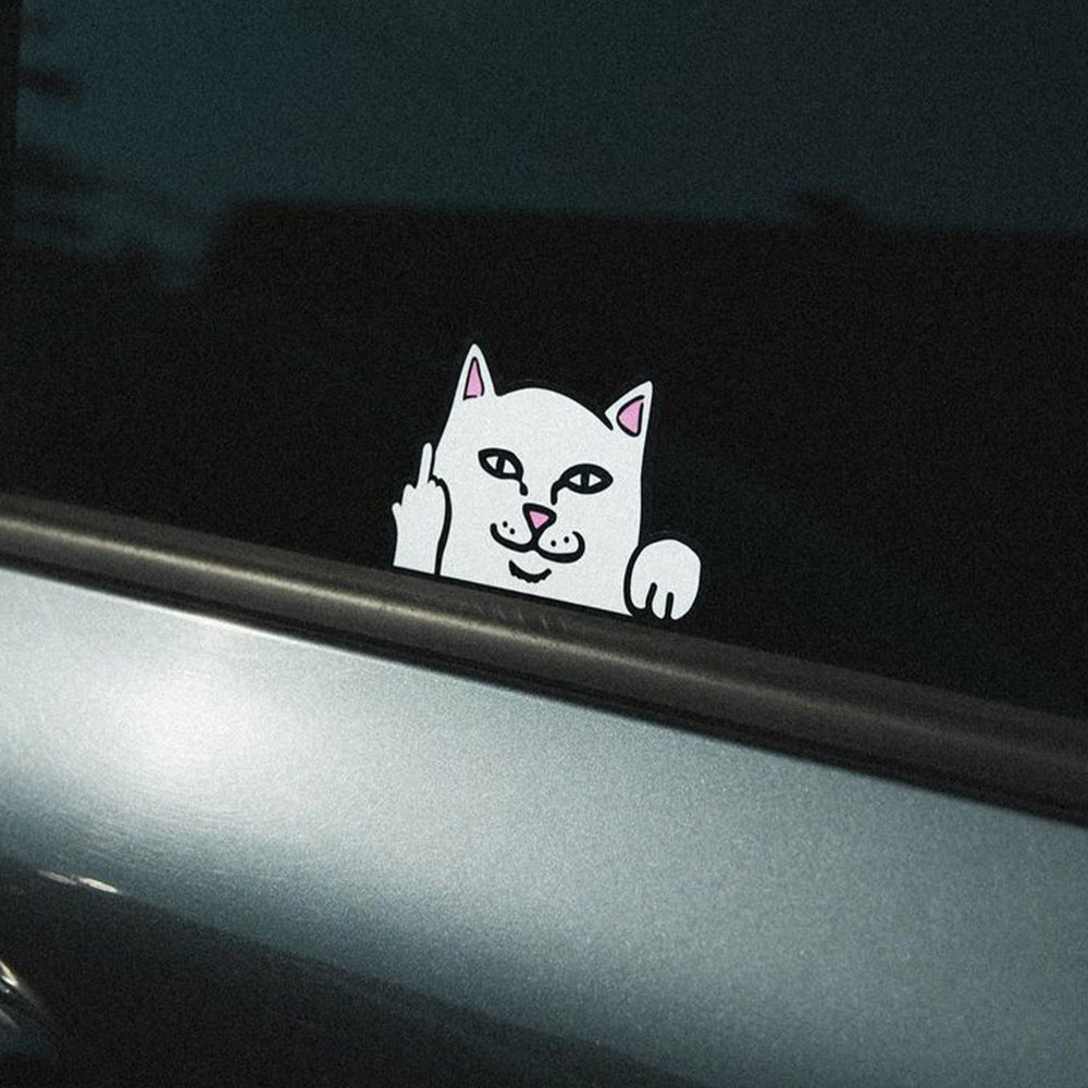 Ripndip For Sale | Peeking Nermal Car Sticker Pack (White)