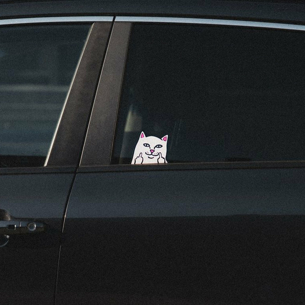Ripndip For Sale | Peeking Nermal Car Sticker Pack (White)
