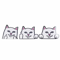 Ripndip For Sale | Peeking Nermal Car Sticker Pack (White)