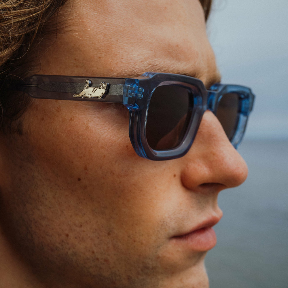Ripndip Sale | Catstanza Sunglasses (Blue)