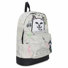 Ripndip Outlets | Goosebumps Velcro Backpack (Bone)
