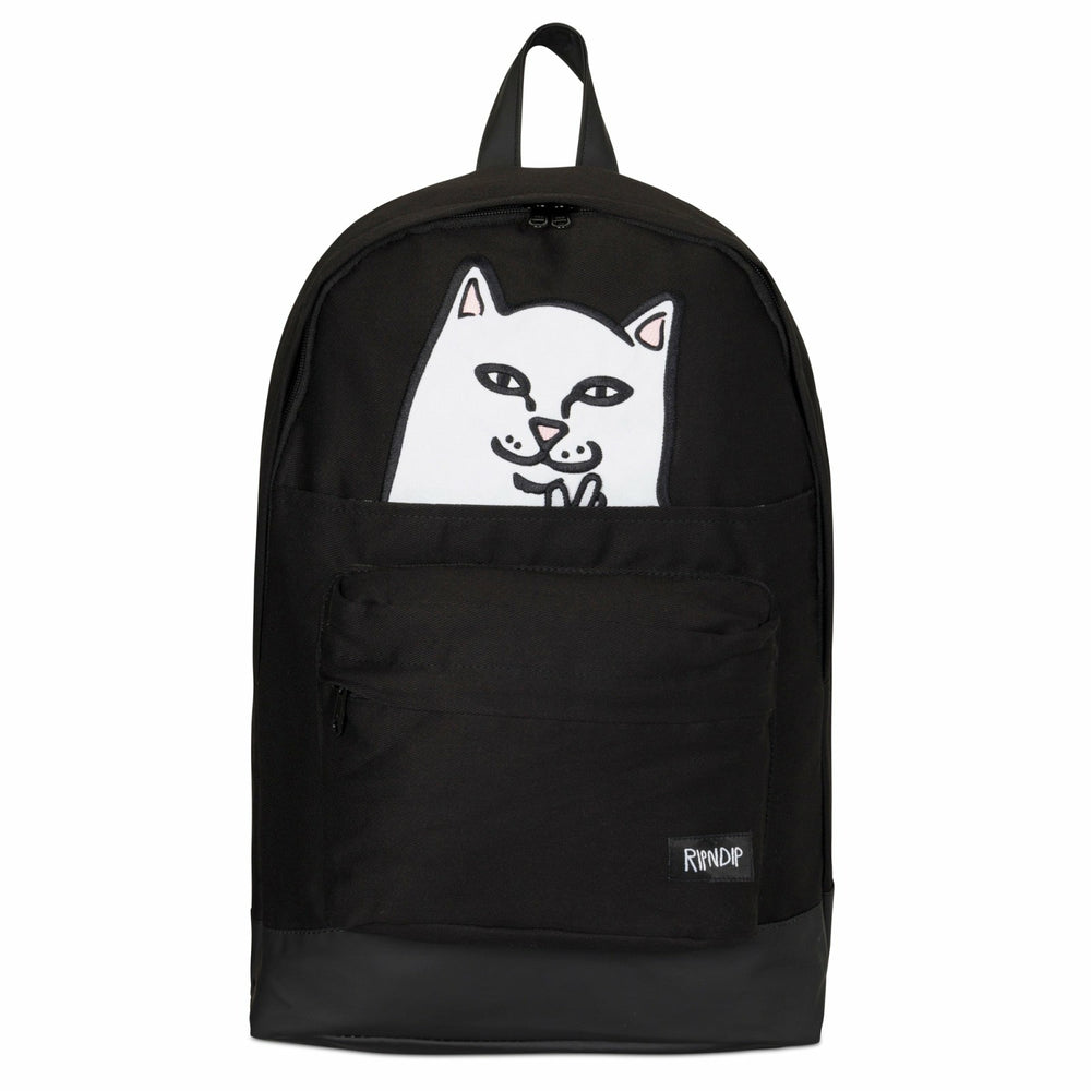 Ripndip Sale | Lord Nermal Velcro Hands Backpack (Black)