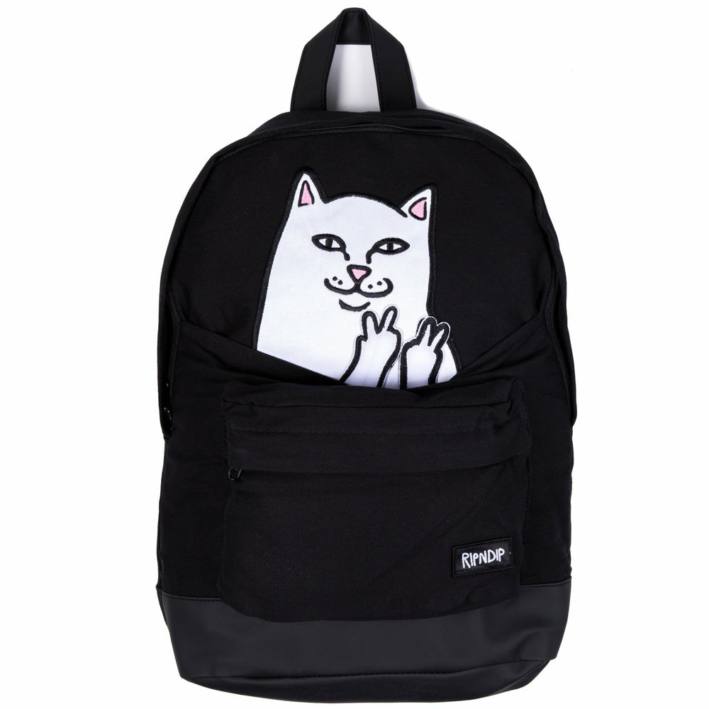 Ripndip Sale | Lord Nermal Velcro Hands Backpack (Black)