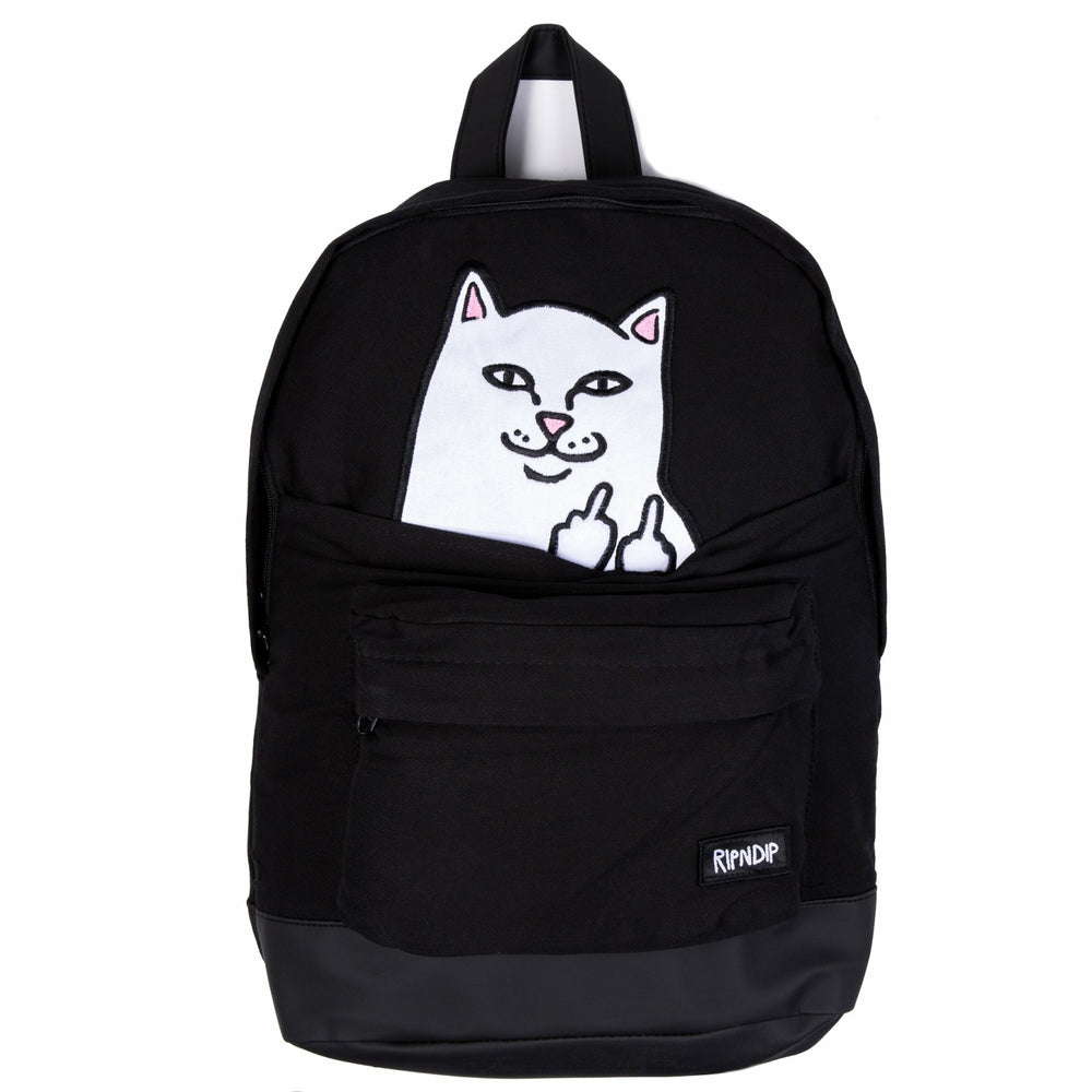 Ripndip Sale | Lord Nermal Velcro Hands Backpack (Black)