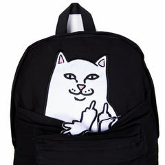 Ripndip Sale | Lord Nermal Velcro Hands Backpack (Black)