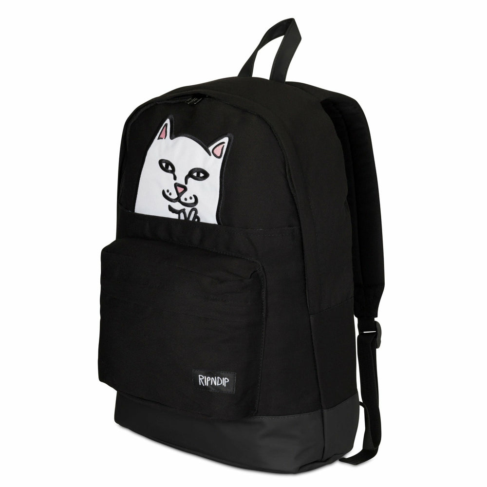 Ripndip Sale | Lord Nermal Velcro Hands Backpack (Black)