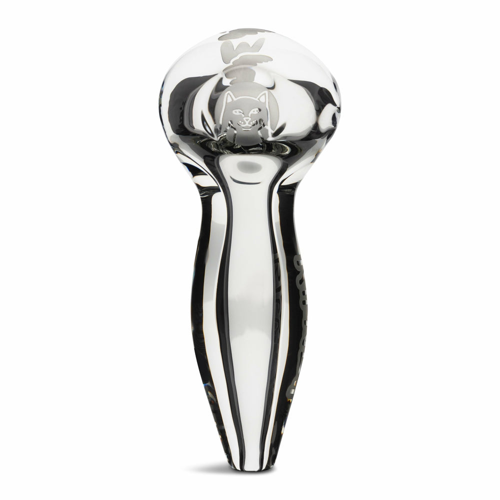 Ripndip Discount | Whomp It x Ripndip Lord Nermal Spoon Pipe (Clear)
