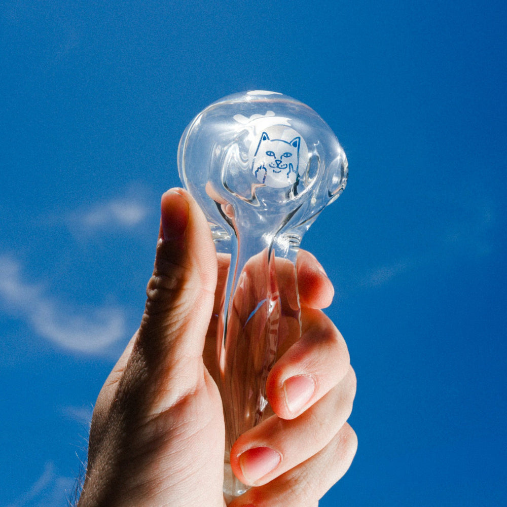 Ripndip Discount | Whomp It x Ripndip Lord Nermal Spoon Pipe (Clear)
