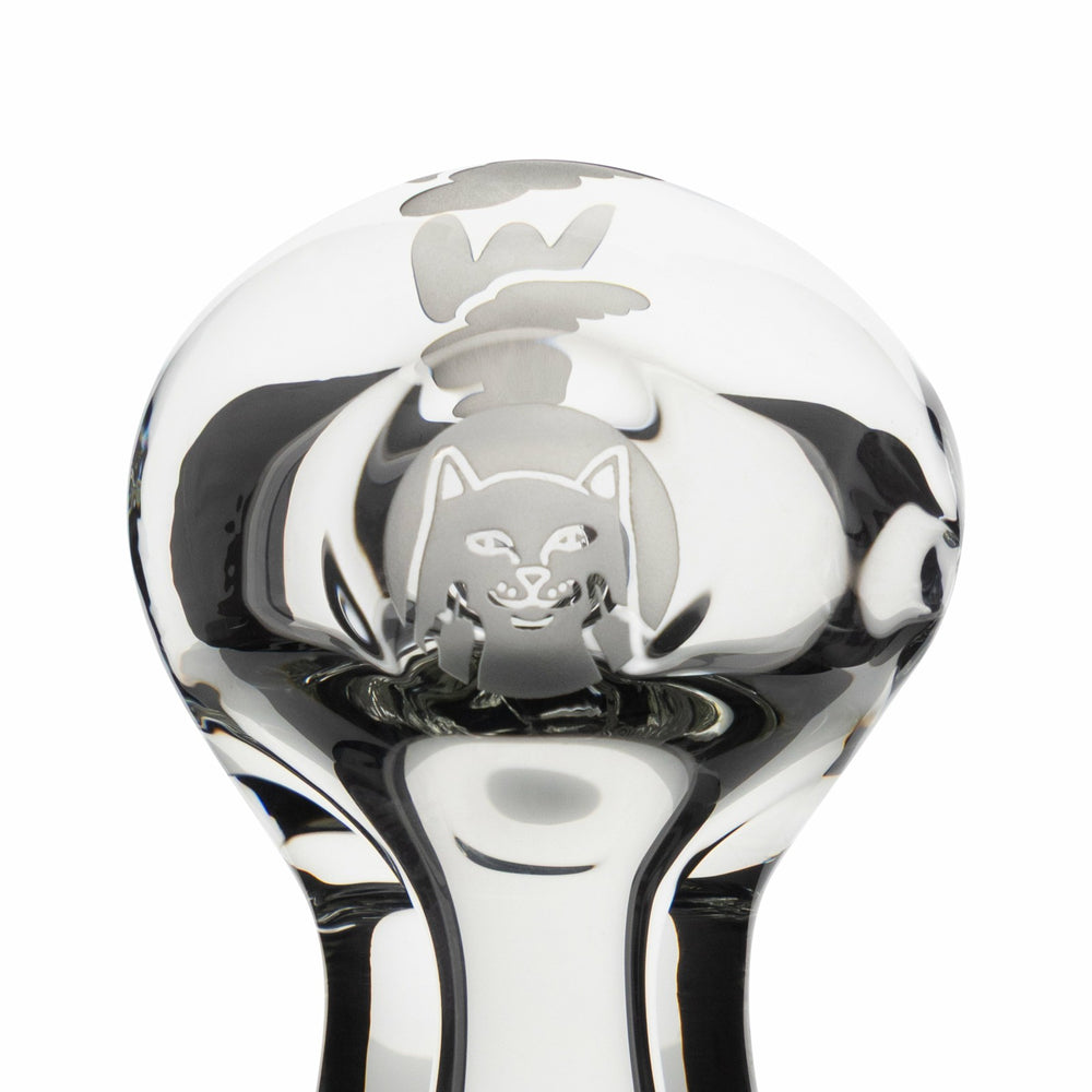 Ripndip Discount | Whomp It x Ripndip Lord Nermal Spoon Pipe (Clear)