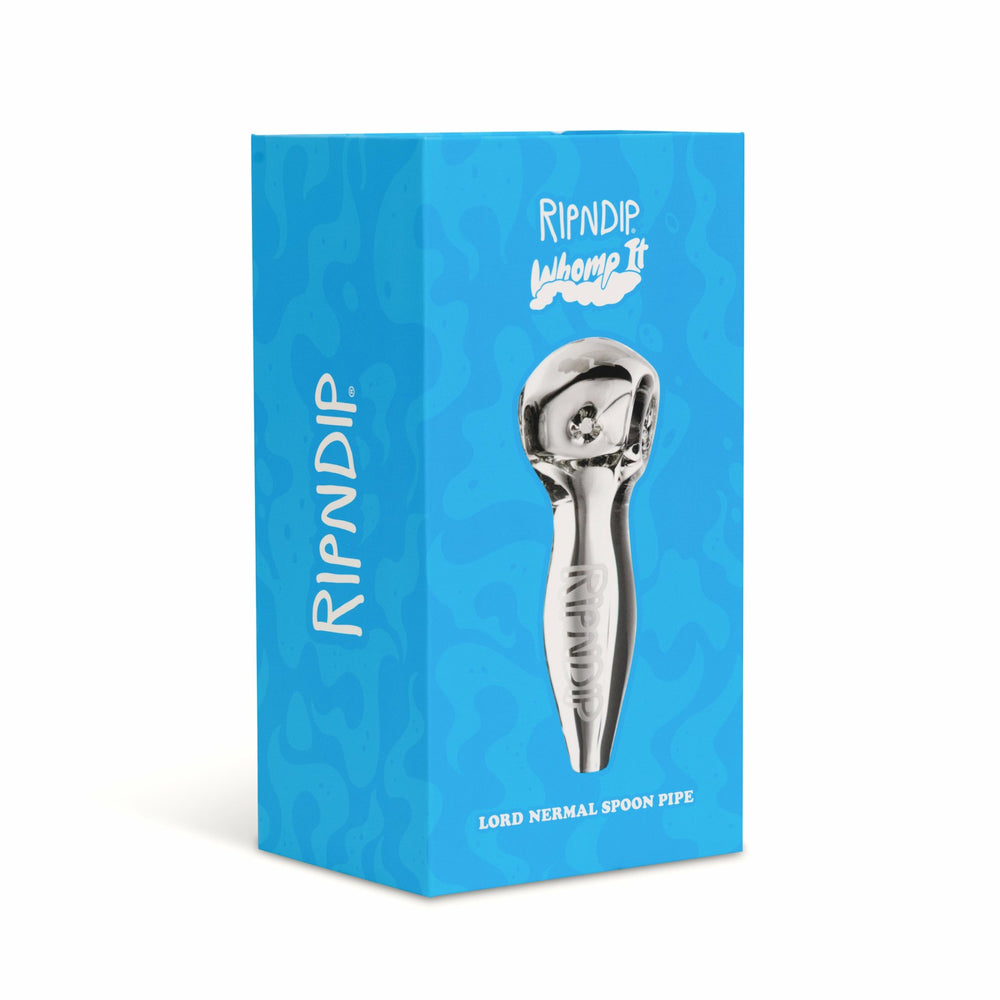 Ripndip Discount | Whomp It x Ripndip Lord Nermal Spoon Pipe (Clear)