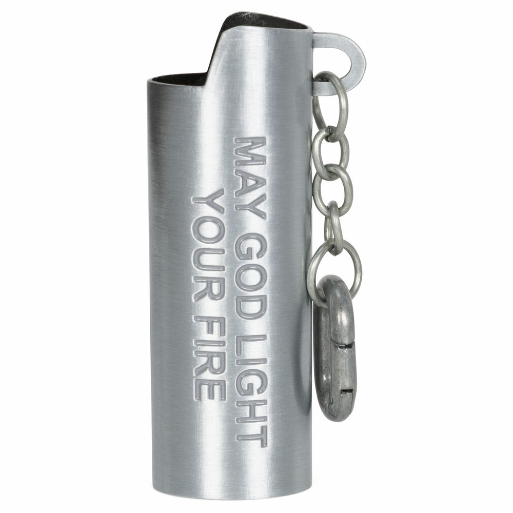 Ripndip Outlets | Nerm Cross Lighter Keychain (Silver)