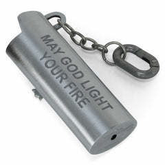 Ripndip Outlets | Nerm Cross Lighter Keychain (Silver)