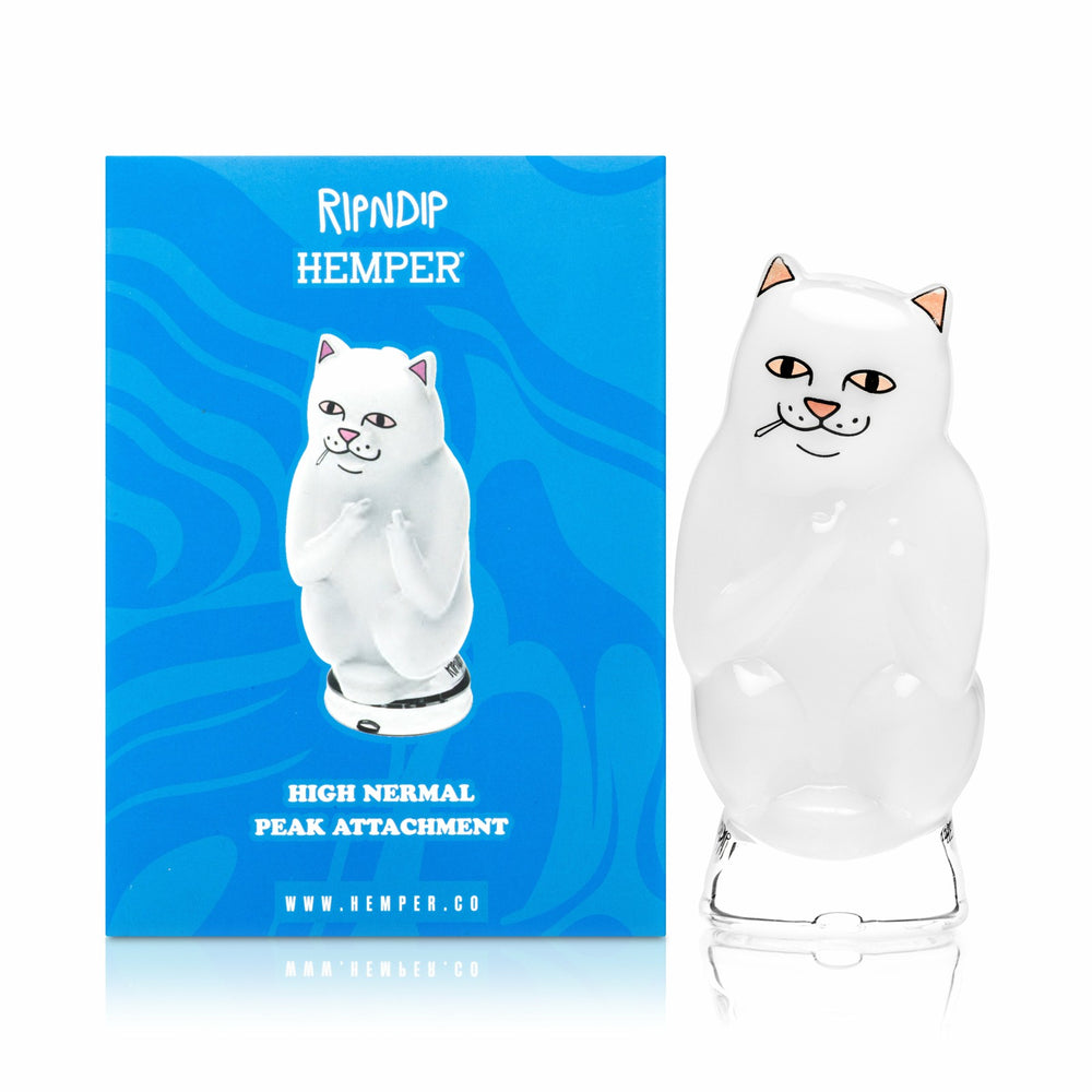 Ripndip Sale | Hemper High Nermal Puffco Peak Top (White)