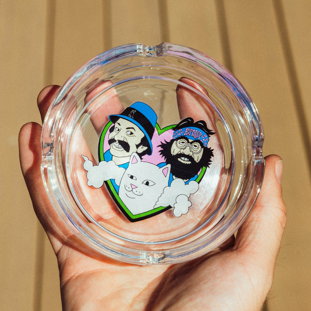 Ripndip Discount | I <3 Pot Ashtray (Clear)