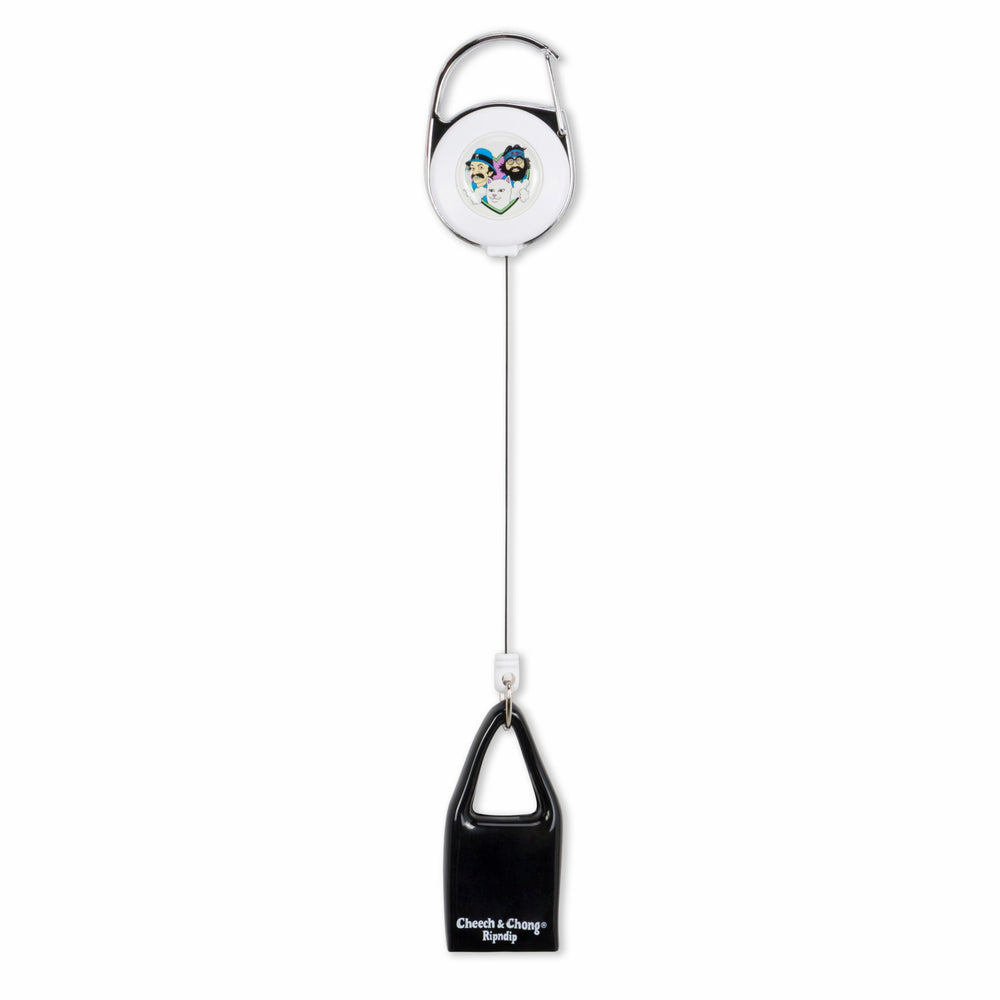 Ripndip New | I Heart Pot Retractable Keychain (Black)