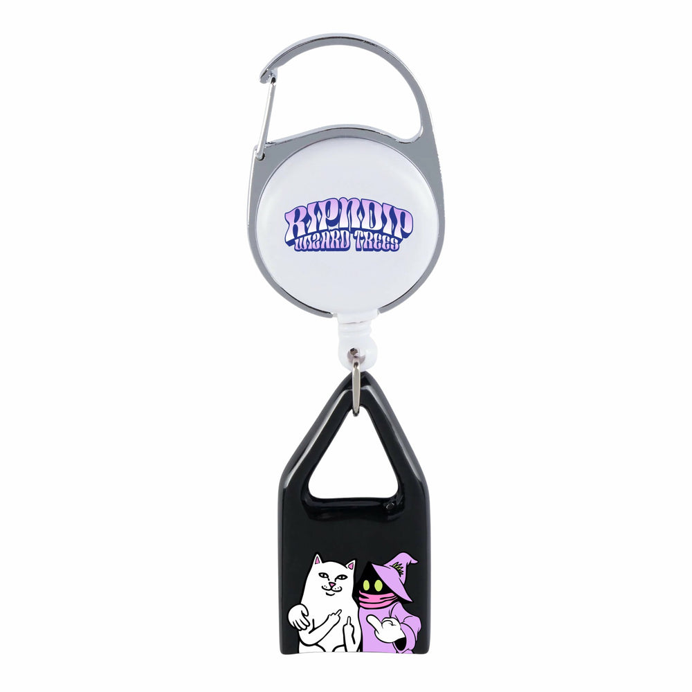 Ripndip For Sale | Wizard Trees BFF's Retractable Keychain (Black)