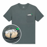 Ripndip Online | Roll Me Up Pocket Tee (Charcoal)