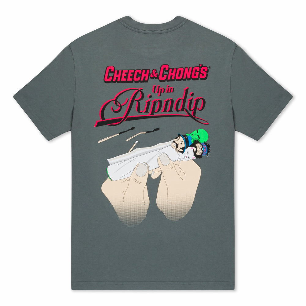 Ripndip Online | Roll Me Up Pocket Tee (Charcoal)