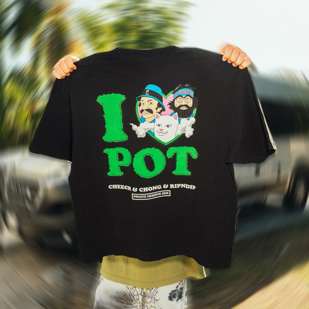 Ripndip Discount | I <3 Pot Tee (Black)
