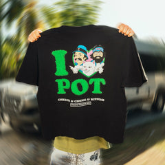 Ripndip Discount | I <3 Pot Tee (Black)