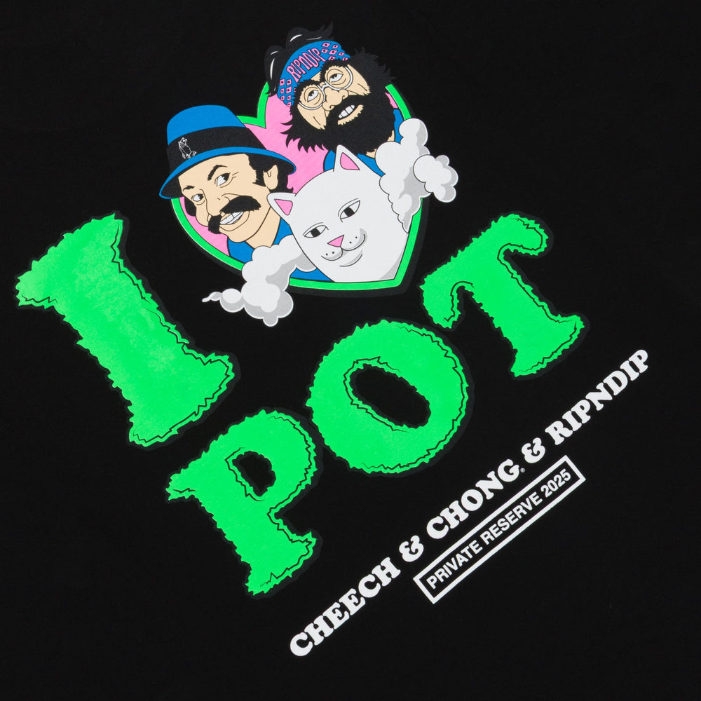 Ripndip Discount | I <3 Pot Tee (Black)