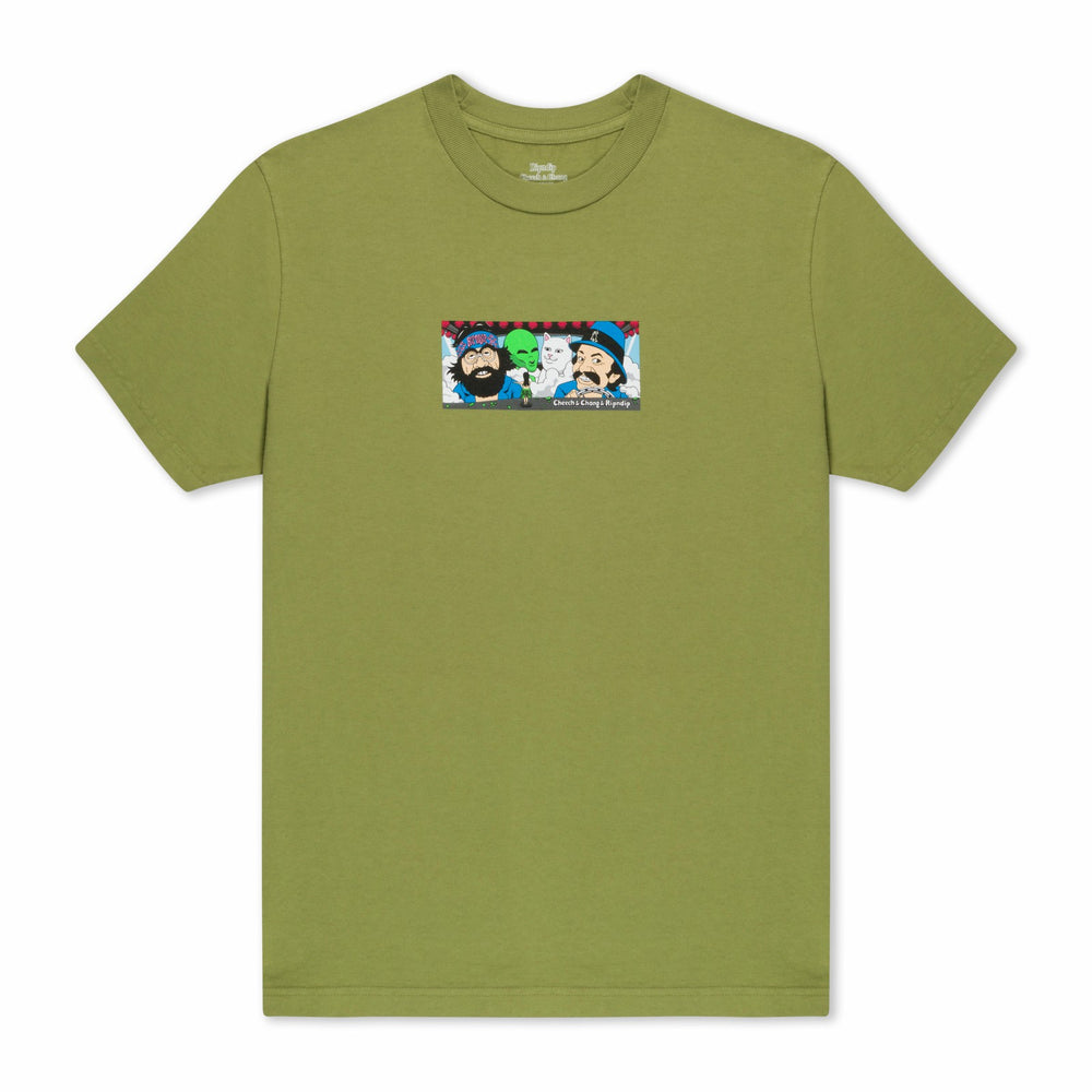 Ripndip Outlets | Riders Tee (Light Forest)