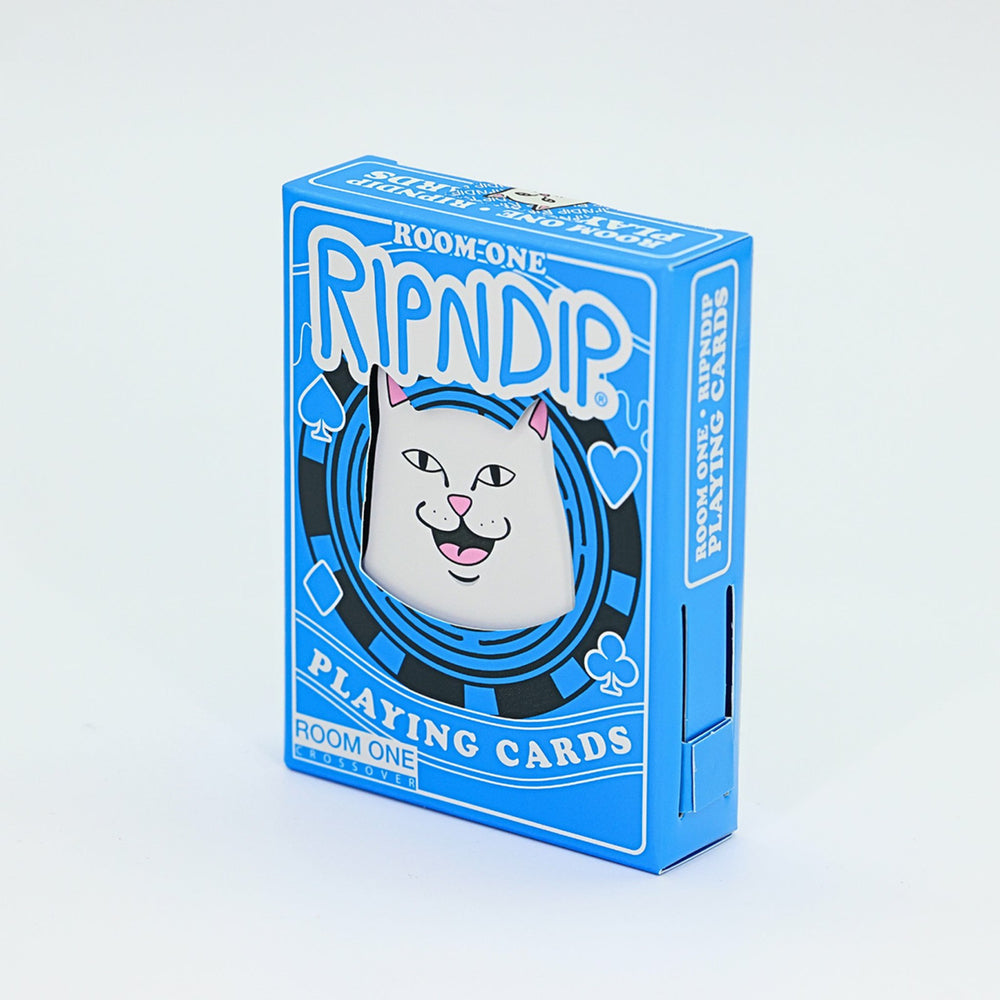 Ripndip Online Shop | Room One x RIPNDIP Playing Cards (Blue Lord Nermal)