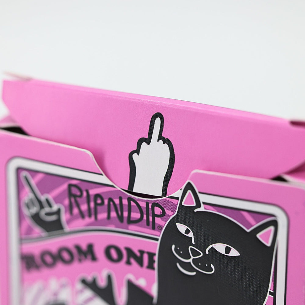 Ripndip New | Room One X RIPNDIP Playing Cards (Pink Jermal)