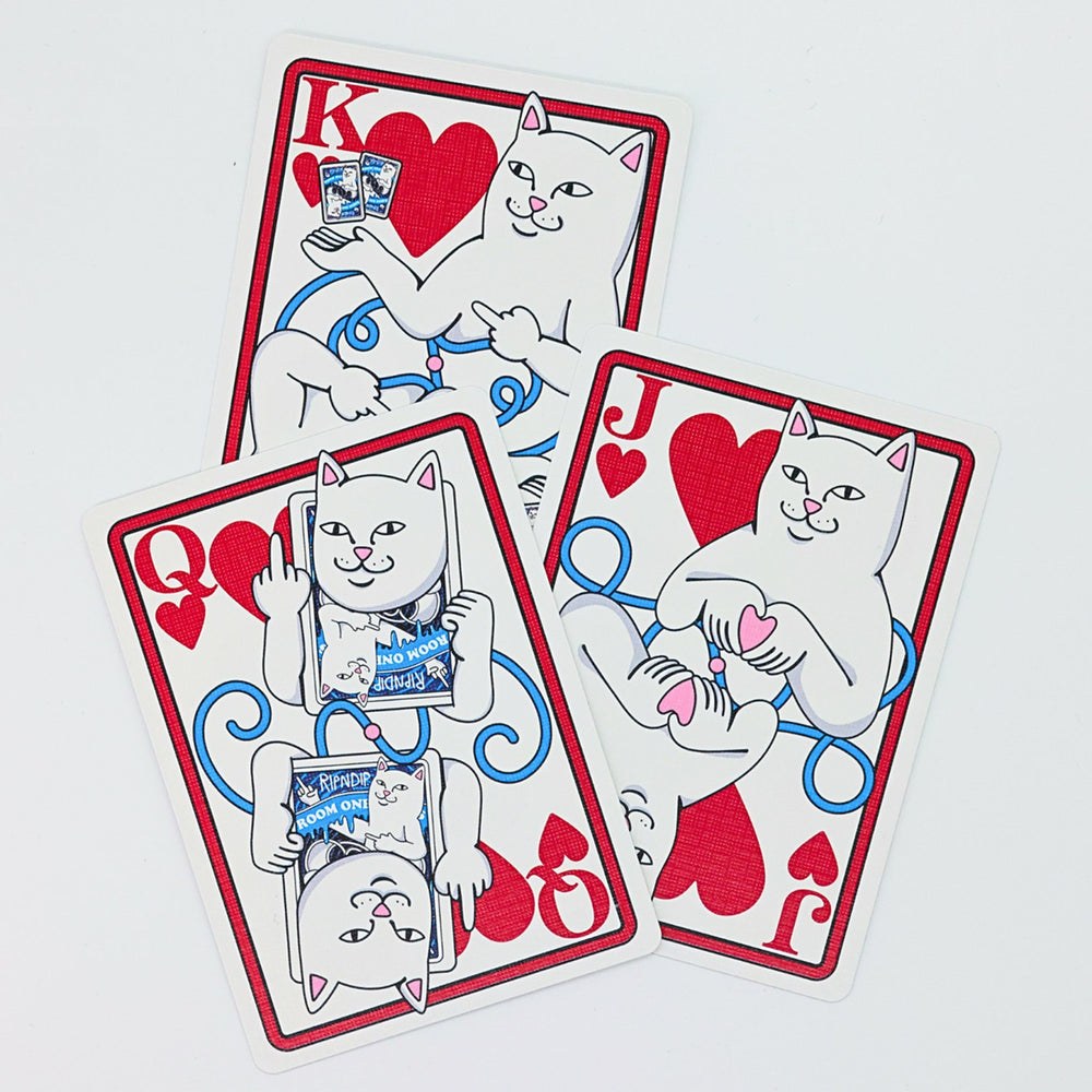 Ripndip New | Room One X RIPNDIP Playing Cards (Pink Jermal)