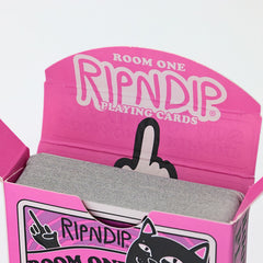 Ripndip New | Room One X RIPNDIP Playing Cards (Pink Jermal)
