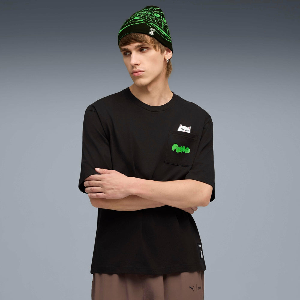 Ripndip Online | PUMA X RIPNDIP Relaxed Pocket Tee (Puma Black)