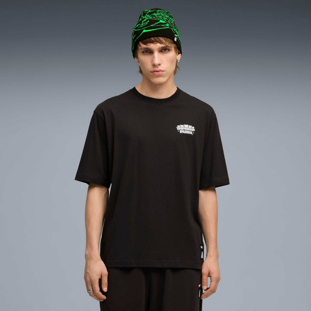 Ripndip Discount | PUMA X RIPNDIP Boxy Graphic Tee (Puma Black)