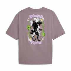 Ripndip Outlets | PUMA X RIPNDIP Boxy Graphic Tee (Plum Jam)