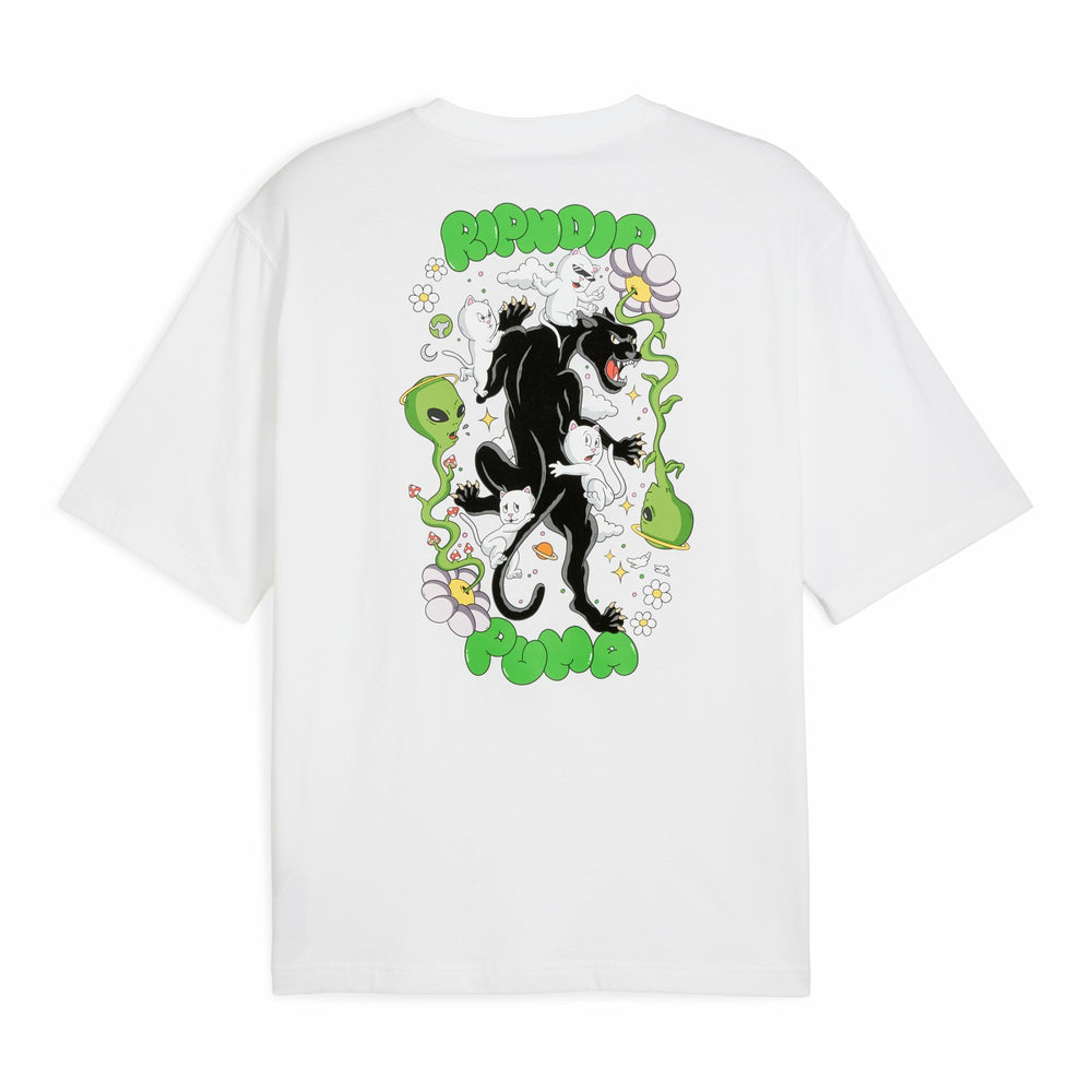 Ripndip Sale | PUMA X RIPNDIP Boxy Graphic Tee (Puma White)