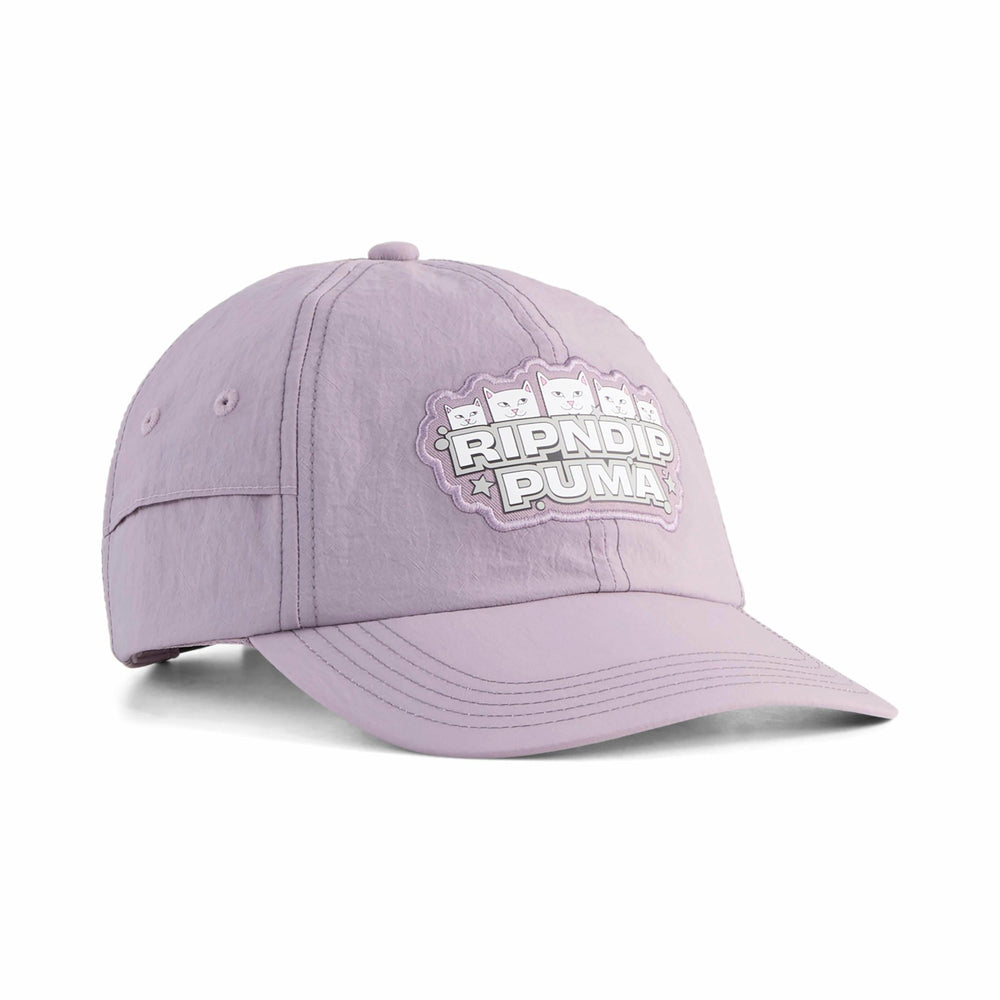 Ripndip Online Shop | PUMA x RIPNDIP Dad Cap (Plum Jam)