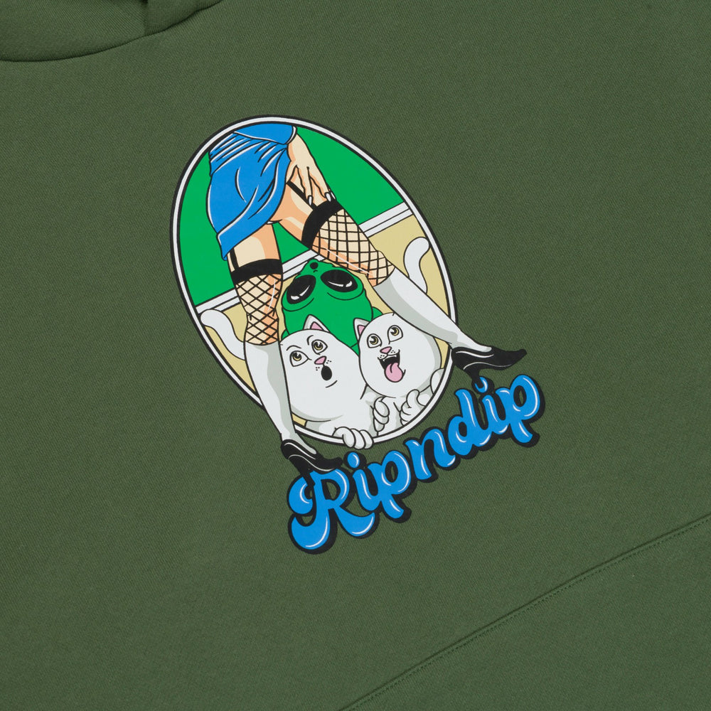 Ripndip For Sale | Nermal Fest Hoodie (Light Olive)
