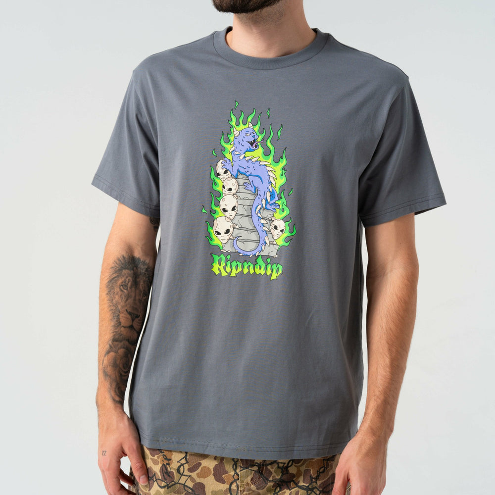 Ripndip Online Shop | Horntail Tee (Charcoal)