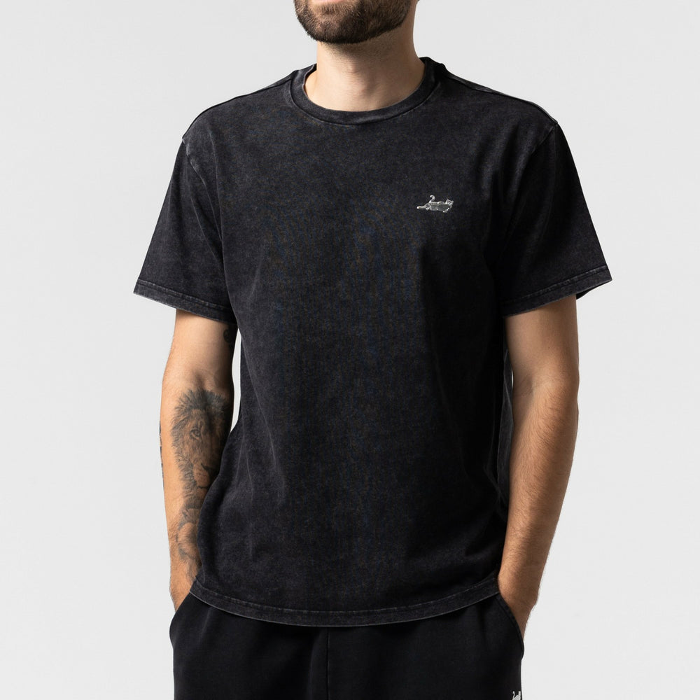 Ripndip New | Castanza Short Sleeve Tee (Black Vintage Wash)