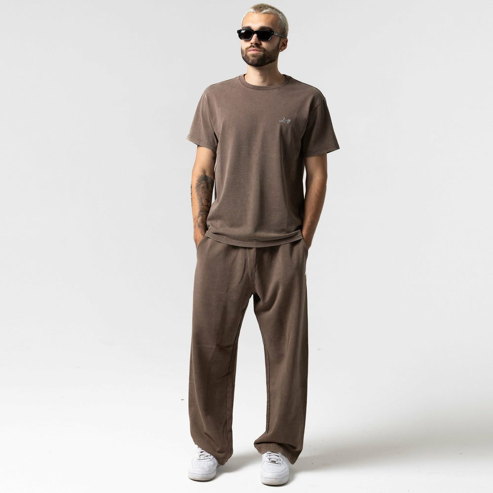 Ripndip For Sale | Castanza Short Sleeve Tee (Brown Vintage Wash)