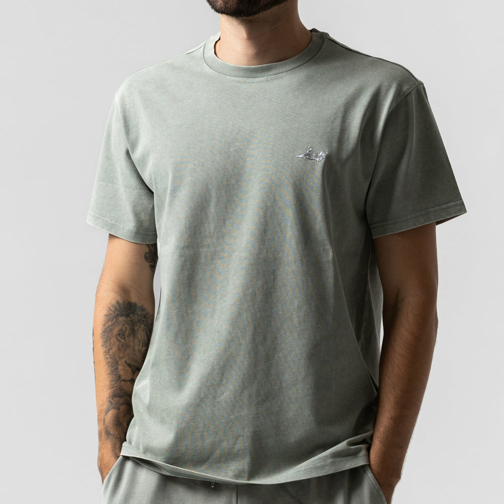Ripndip Online | Castanza Short Sleeve Tee (Sage Vintage Wash)