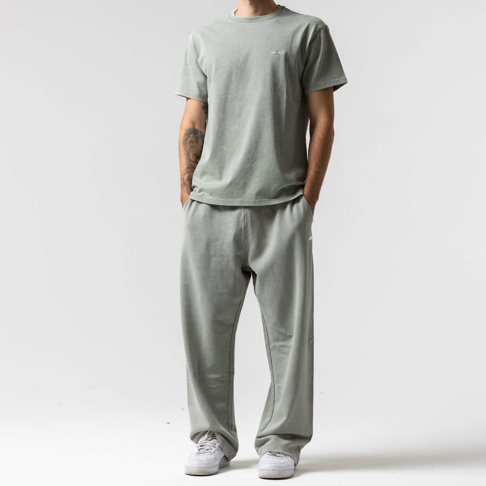 Ripndip Online | Castanza Short Sleeve Tee (Sage Vintage Wash)