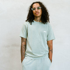 Ripndip Online | Castanza Short Sleeve Tee (Sage Vintage Wash)
