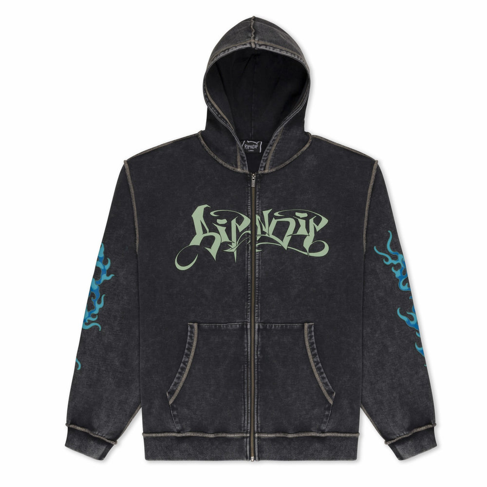 Ripndip Sale | Squabble Up Hoodie (Black Vintage Wash)
